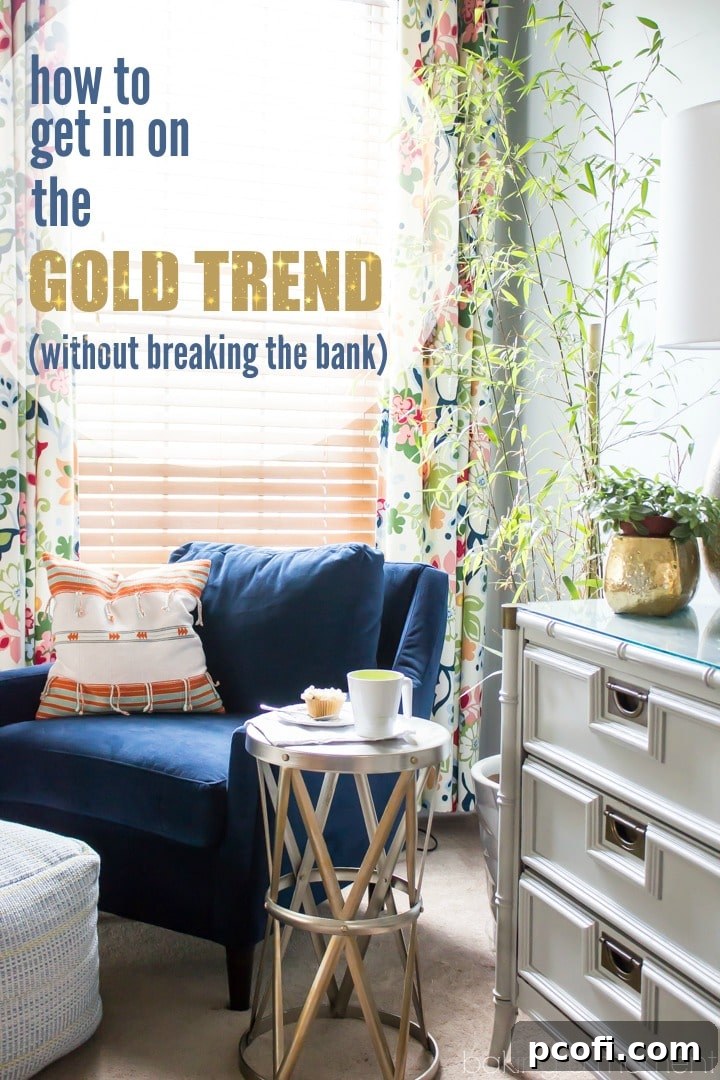 How to Successfully Mix Gold and Silver Decor