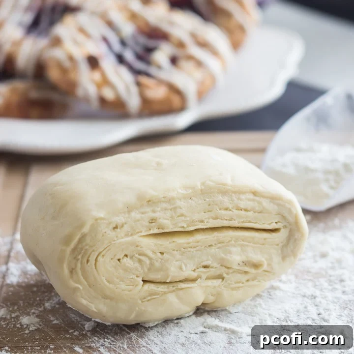 How to Make Homemade Danish Pastry - easy to follow video and recipe on Baking a Moment