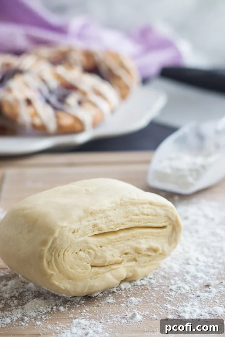 How to Make Homemade Danish Pastry - easy to follow video and recipe on Baking a Moment