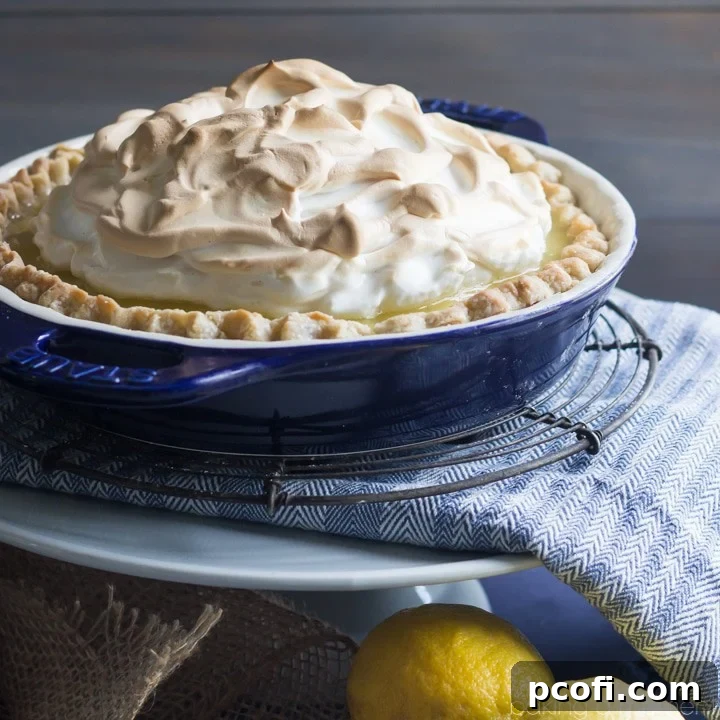 Homemade Lemon Meringue Pie- Such a classic! Love this in the summer. 