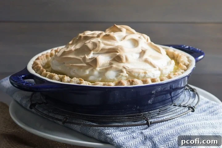 Homemade Lemon Meringue Pie- Such a classic! Love this in the summer.