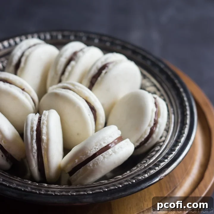 How to make basic macaron shells at home. These delicious French pastries are easier than you think!