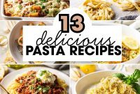 Irresistible Pasta Dishes