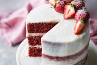 Cream Cheese Frosted Red Velvet Cake