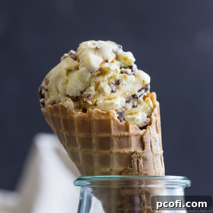Salted Caramel Turtle Brownie Ice Cream - homemade vanilla ice cream swirled with salted caramel sauce and studded with brownies and TURTLES® caramel nut clusters. OMG!