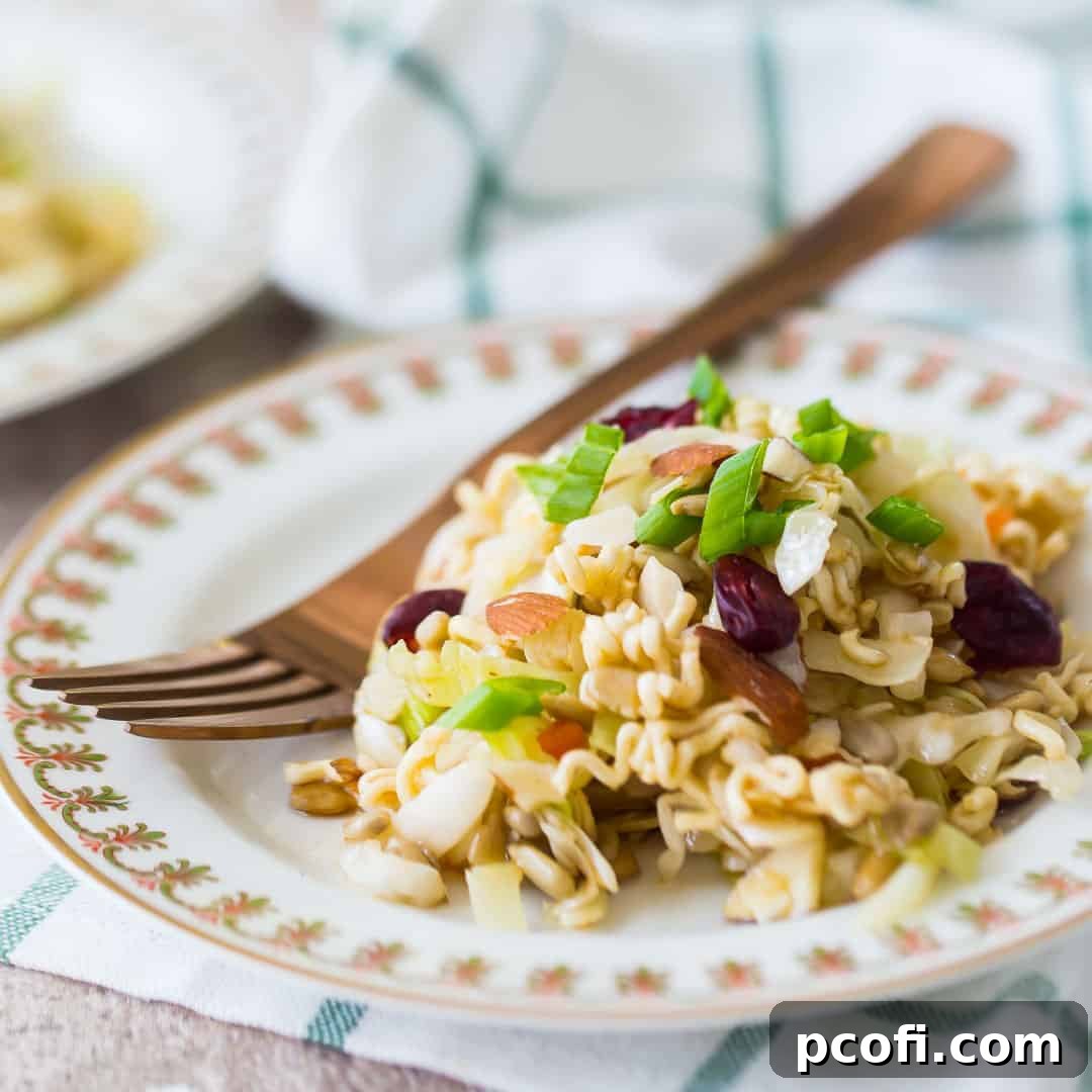 Easy Ramen Noodle Salad